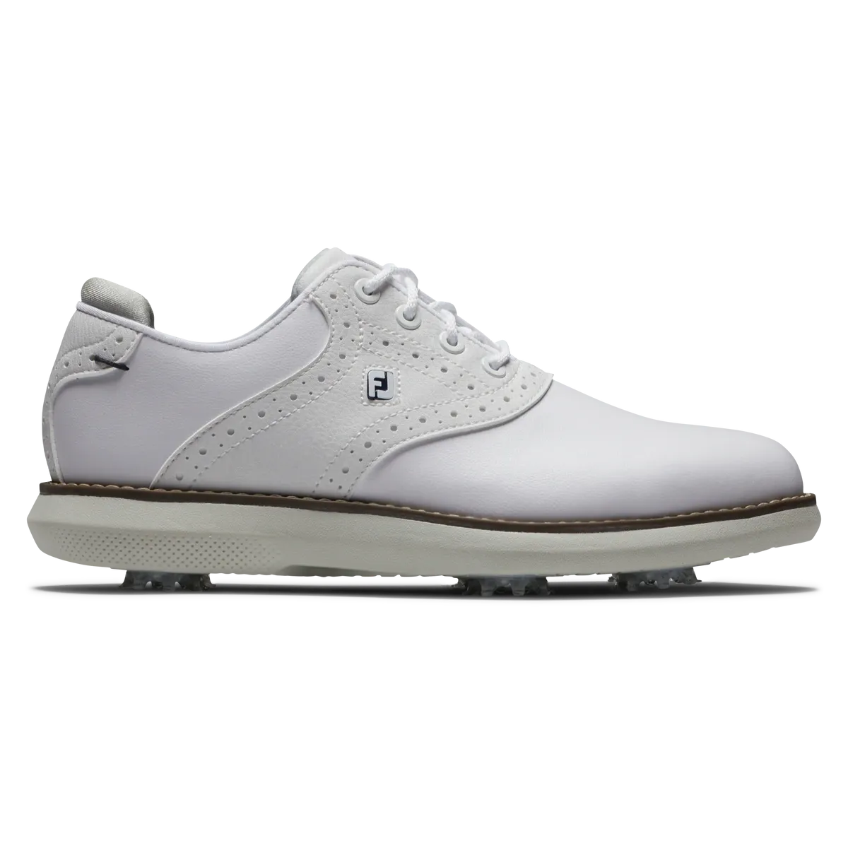 2024 FootJoy Junior Boy's Tradition Golf Shoes - White