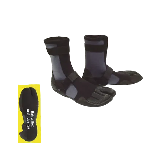 3mm High Top MaxFlex Split-Toe Surf Boots