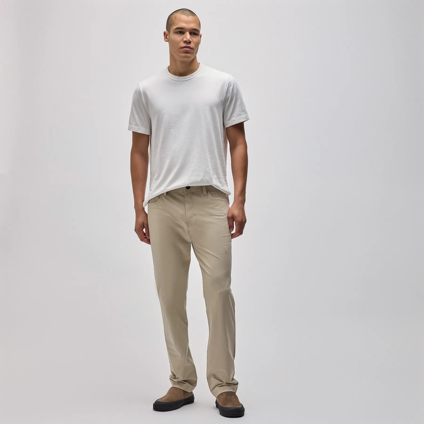 5 Pocket Performance Pant - Sand