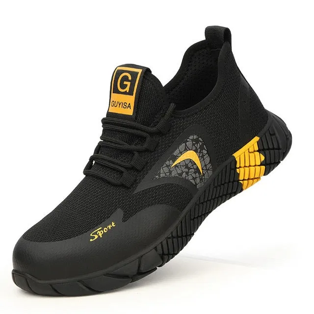 Air Mesh Steel Toe Shoes