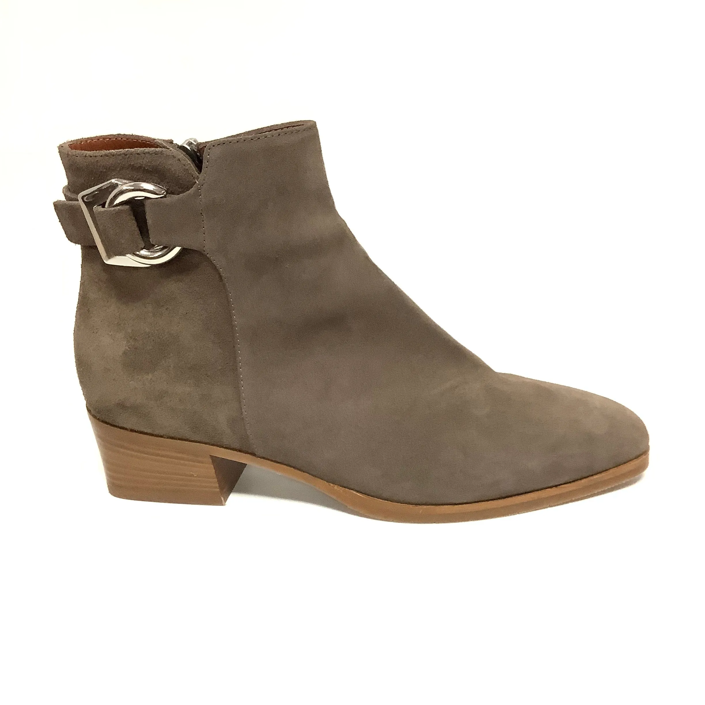 Aquatalia Taupe Suede Boot Size 10