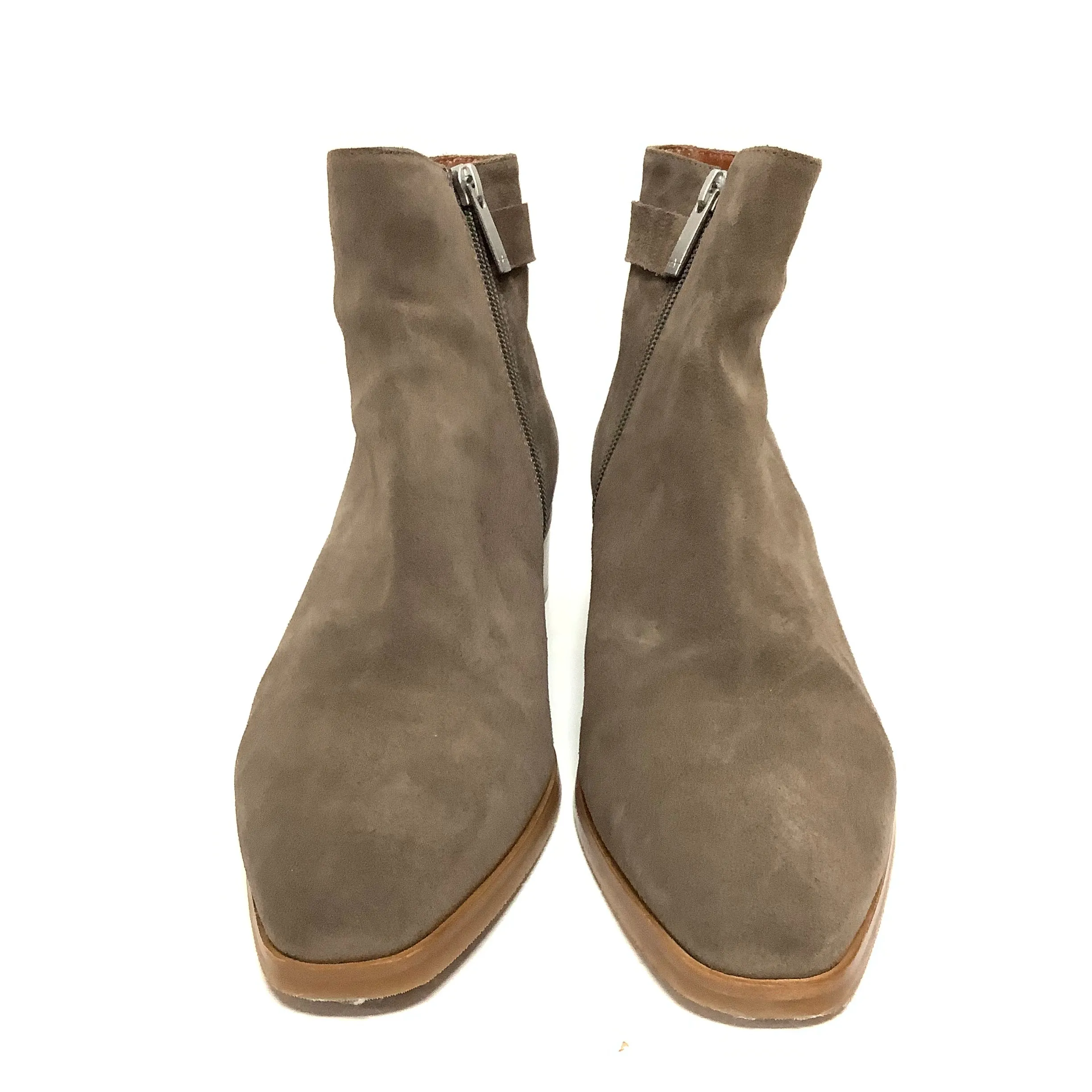 Aquatalia Taupe Suede Boot Size 10