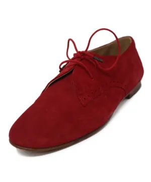 Balenciaga Red Suede Spectator Oxfords sz 10.5