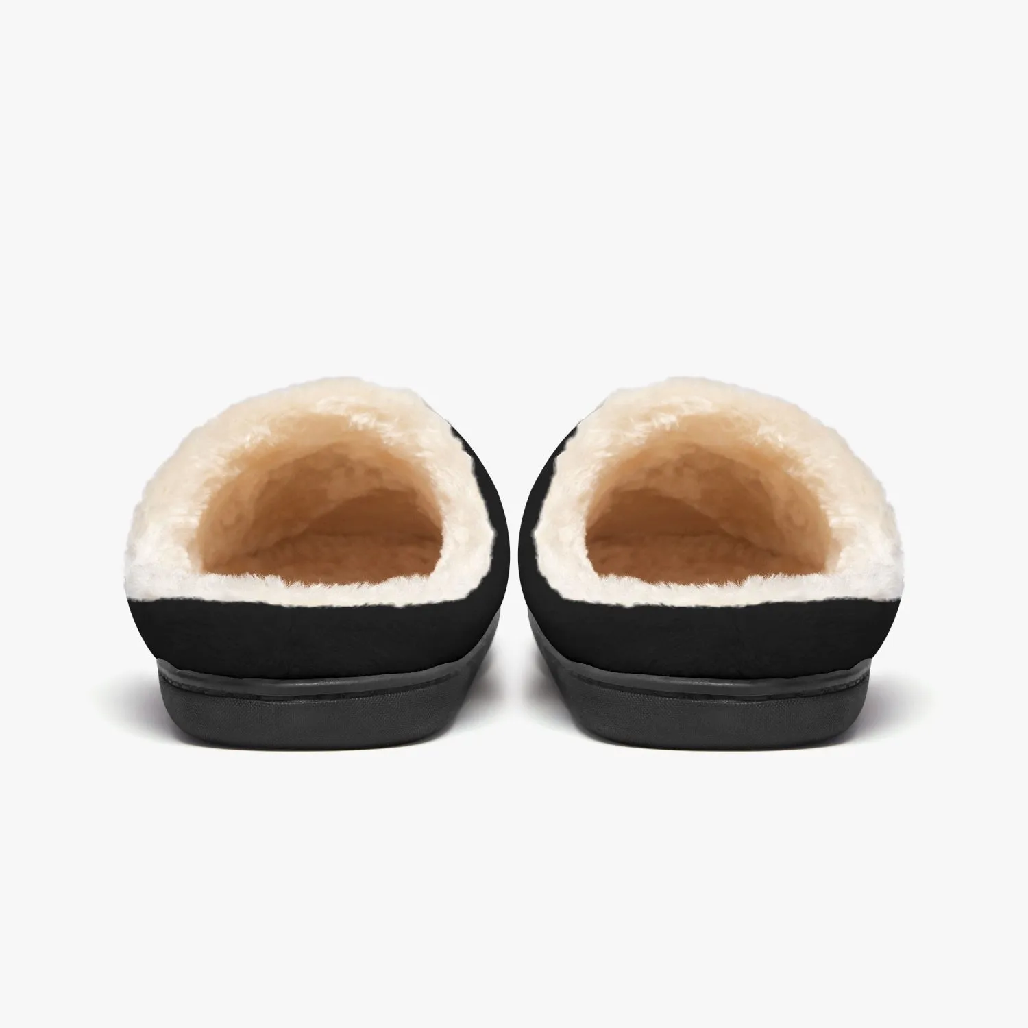 Black Unisex |  Fluffy Bedroom Slippers