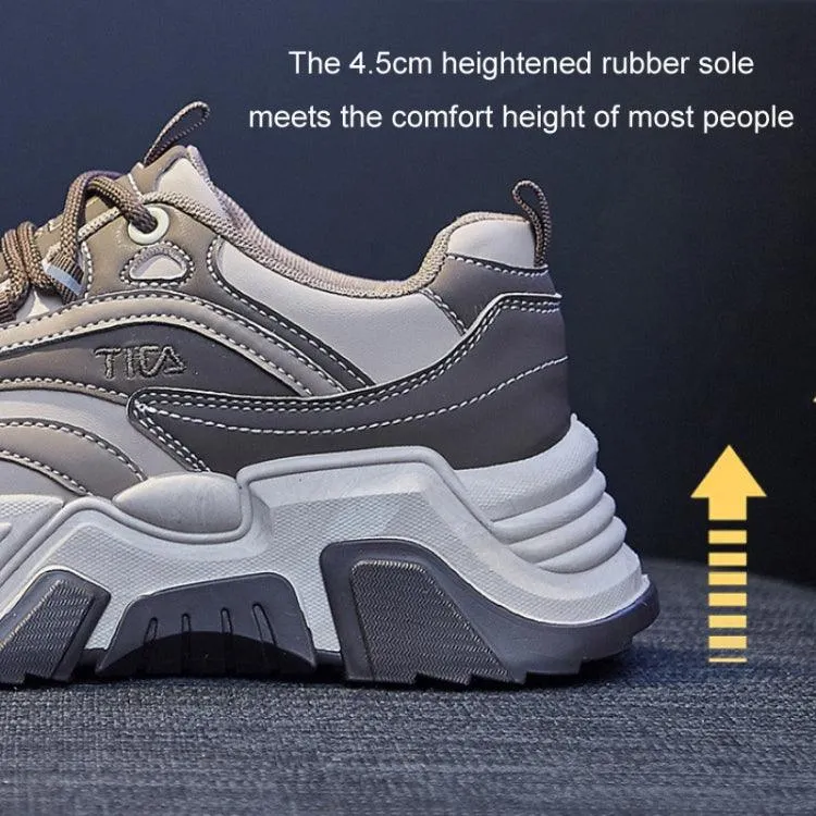 Breathable Lightweight Sports Sneakers for Women with Thick Sole