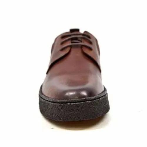 British Walkers Playboy Original Men's Brown Leather Low Top Oxfords