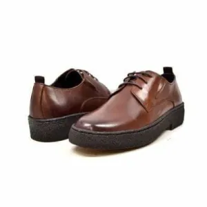 British Walkers Playboy Original Men's Brown Leather Low Top Oxfords