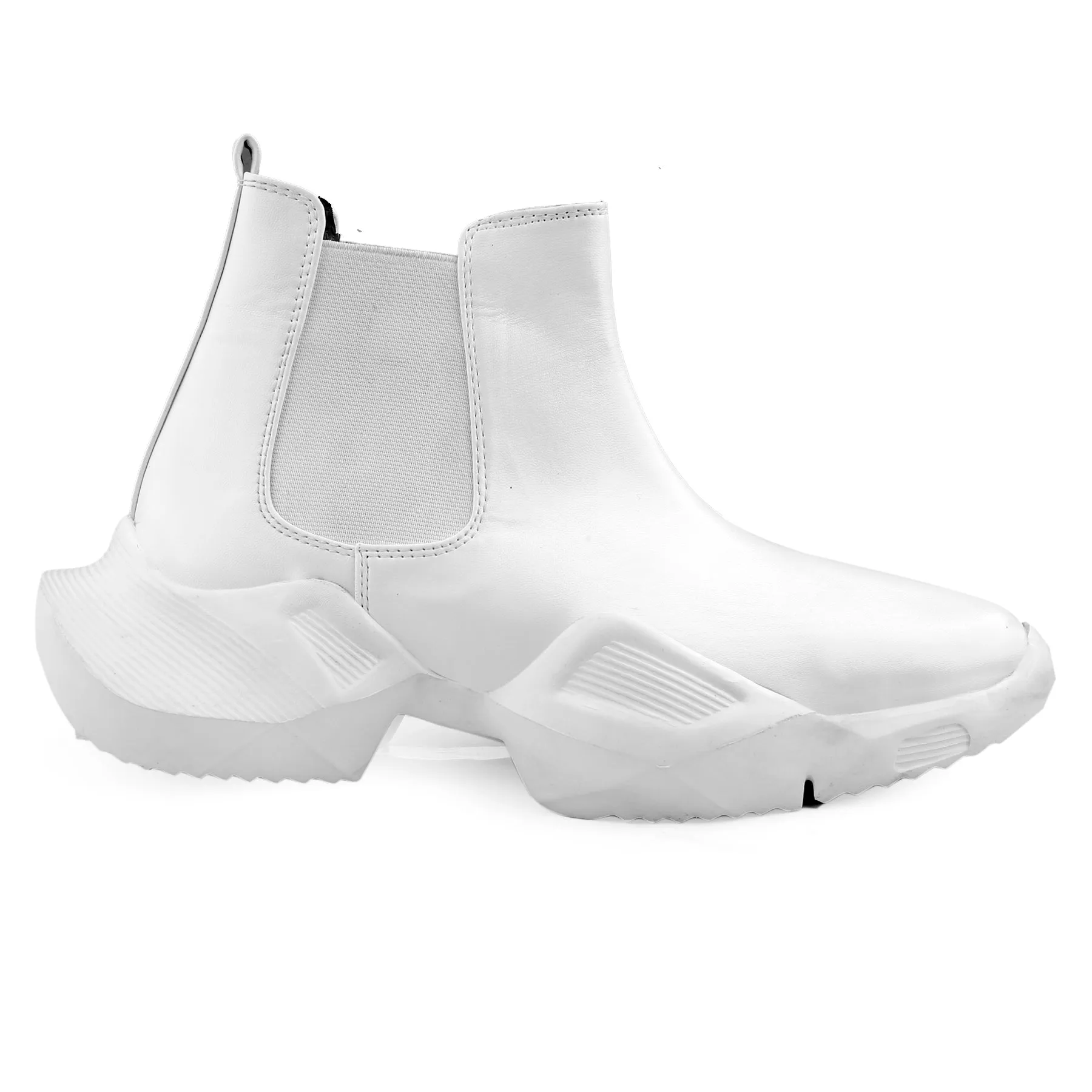 Bxxy Faux Leather Trendiest Slip-on Boots for Men