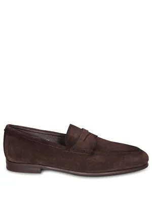 Carlo Suede Brown Loafers