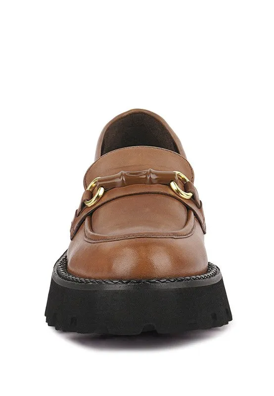 CHEVIOT Chunky Leather Loafers