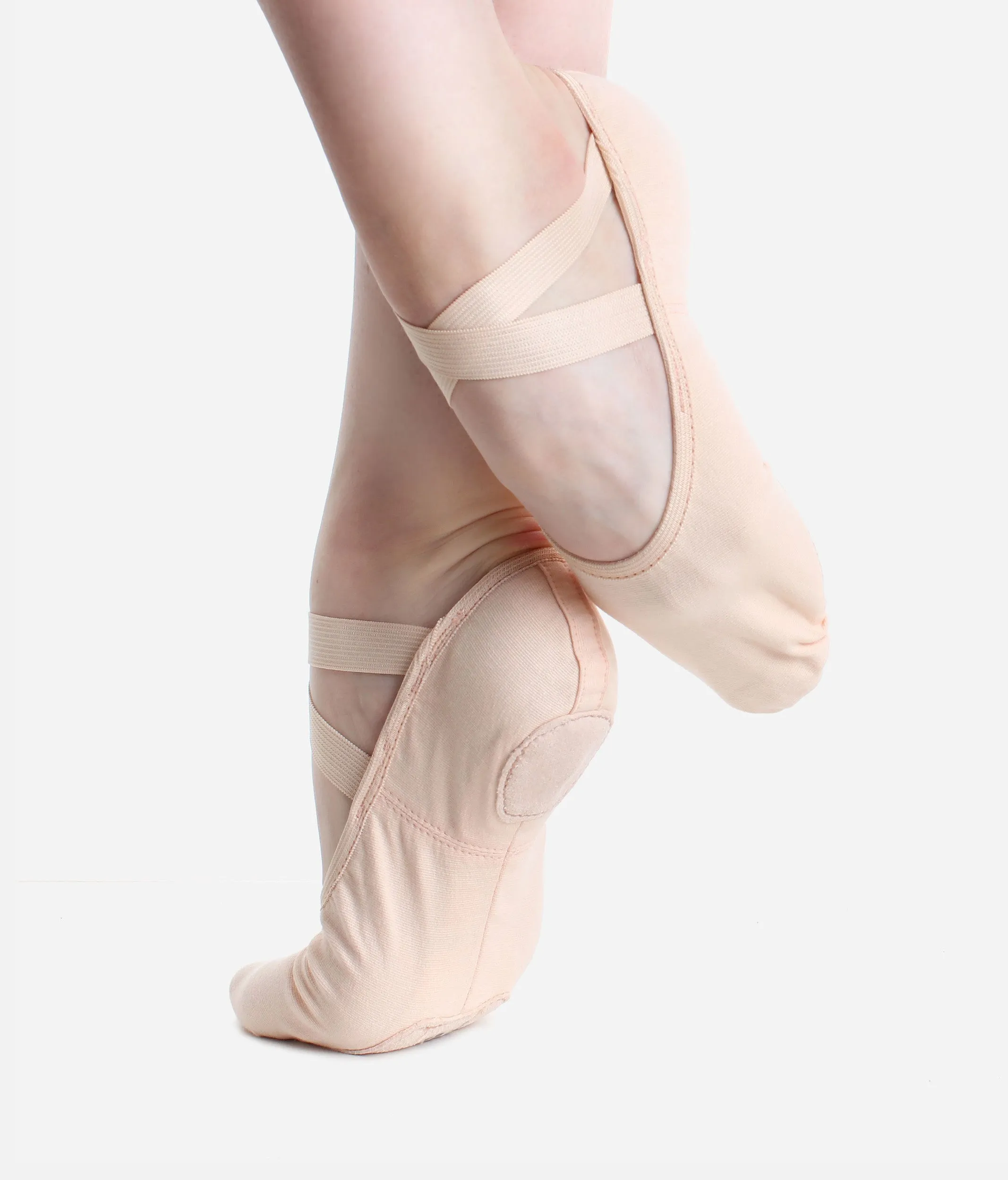 Child's Stretch Canvas Ballet Shoes - VEGAN SD16VG