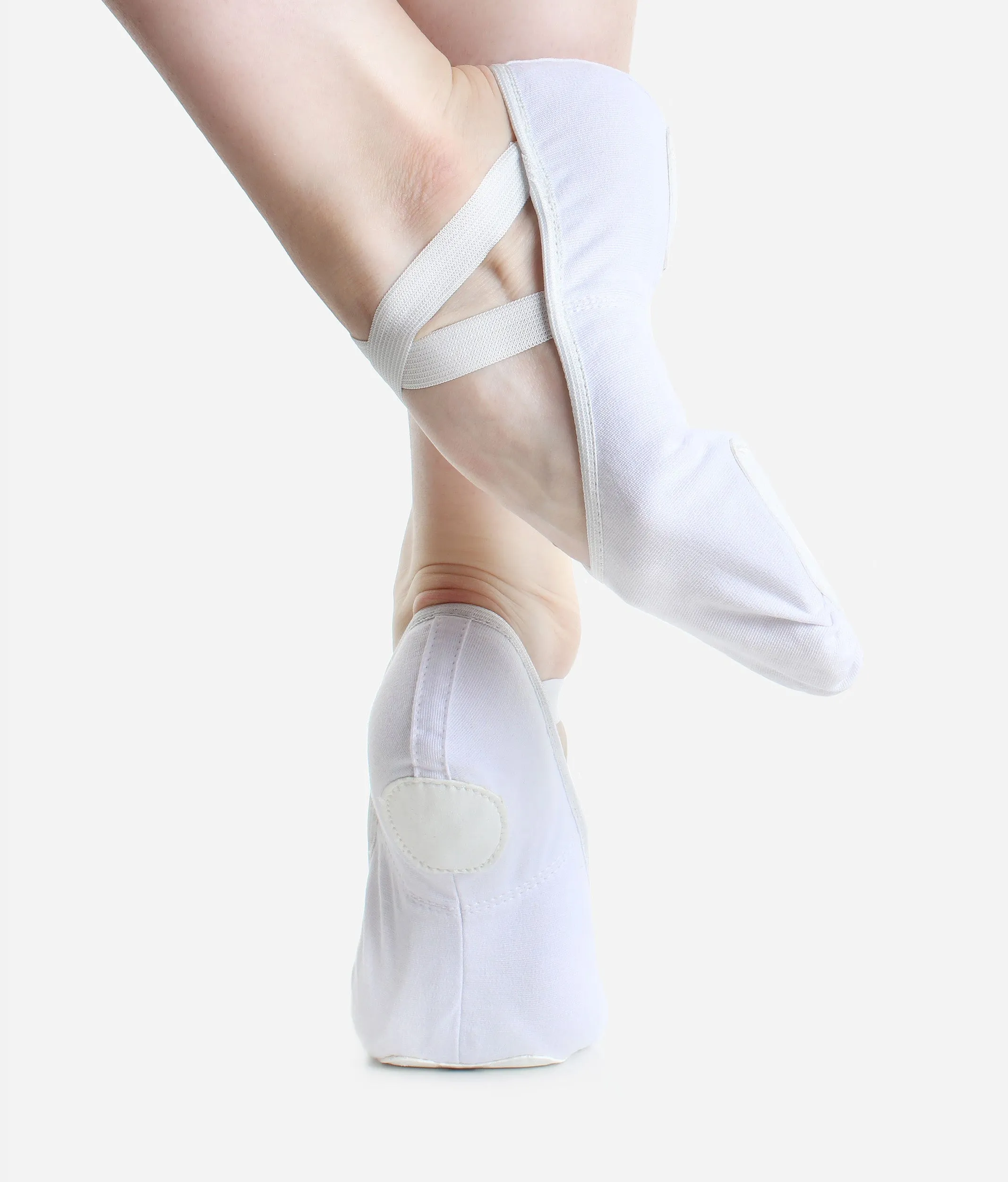 Child's Stretch Canvas Ballet Shoes - VEGAN SD16VG