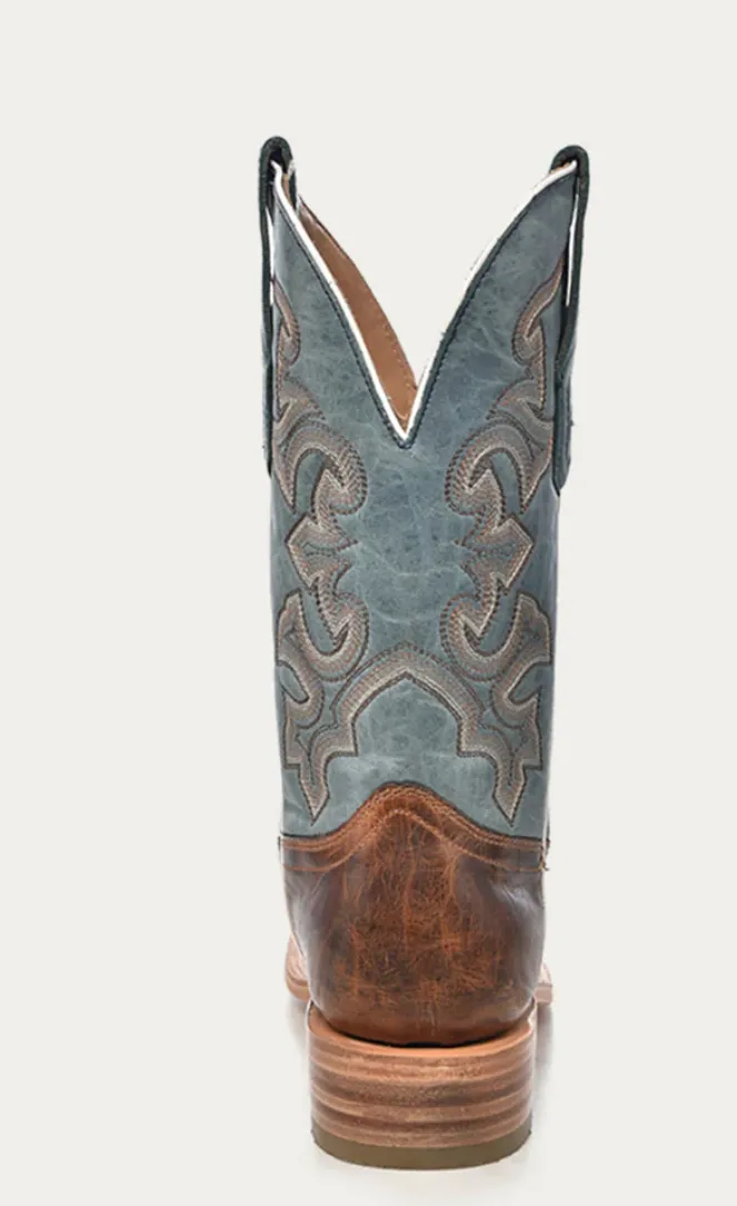 CORRAL MENS HONEY BLUE COWBOY BOOTS STYLE A4262