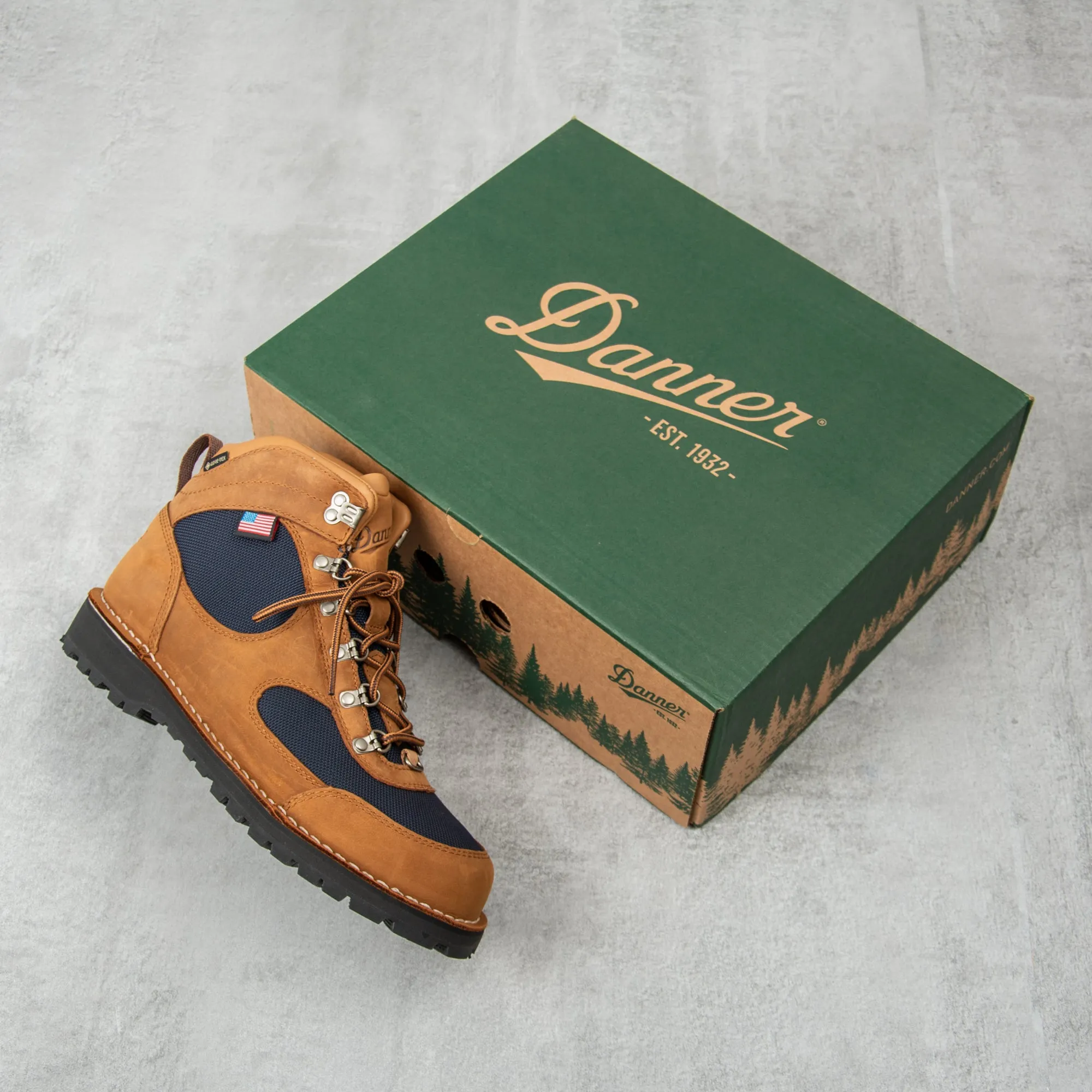 Danner Cascade Crest 5" GTX 60432  - Brown / Ursa Blue