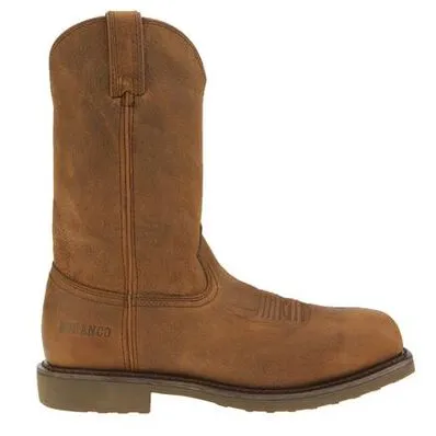 Durango Men's 11" Farm/Ranch Composite Toe Wellington Work Boot - Brown DB005