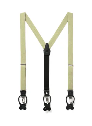 Egyptian Sands - Classic Olive Suspenders