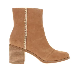 Evelyn Round Toe Zippered Boots