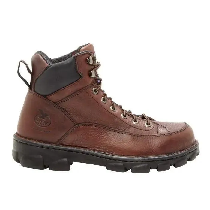 Georgia 6 Inch Mens Lacer Wide Load Steel Toe Work Boots G6395