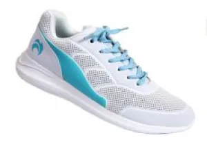 HL74 Ladies Henselite Bowling Shoes White/Turquoise