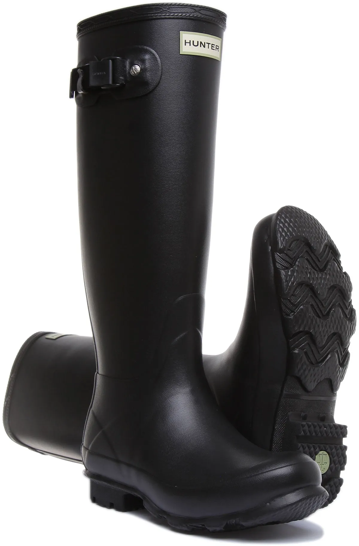 Hunter Norris Field Boot In Black For Women