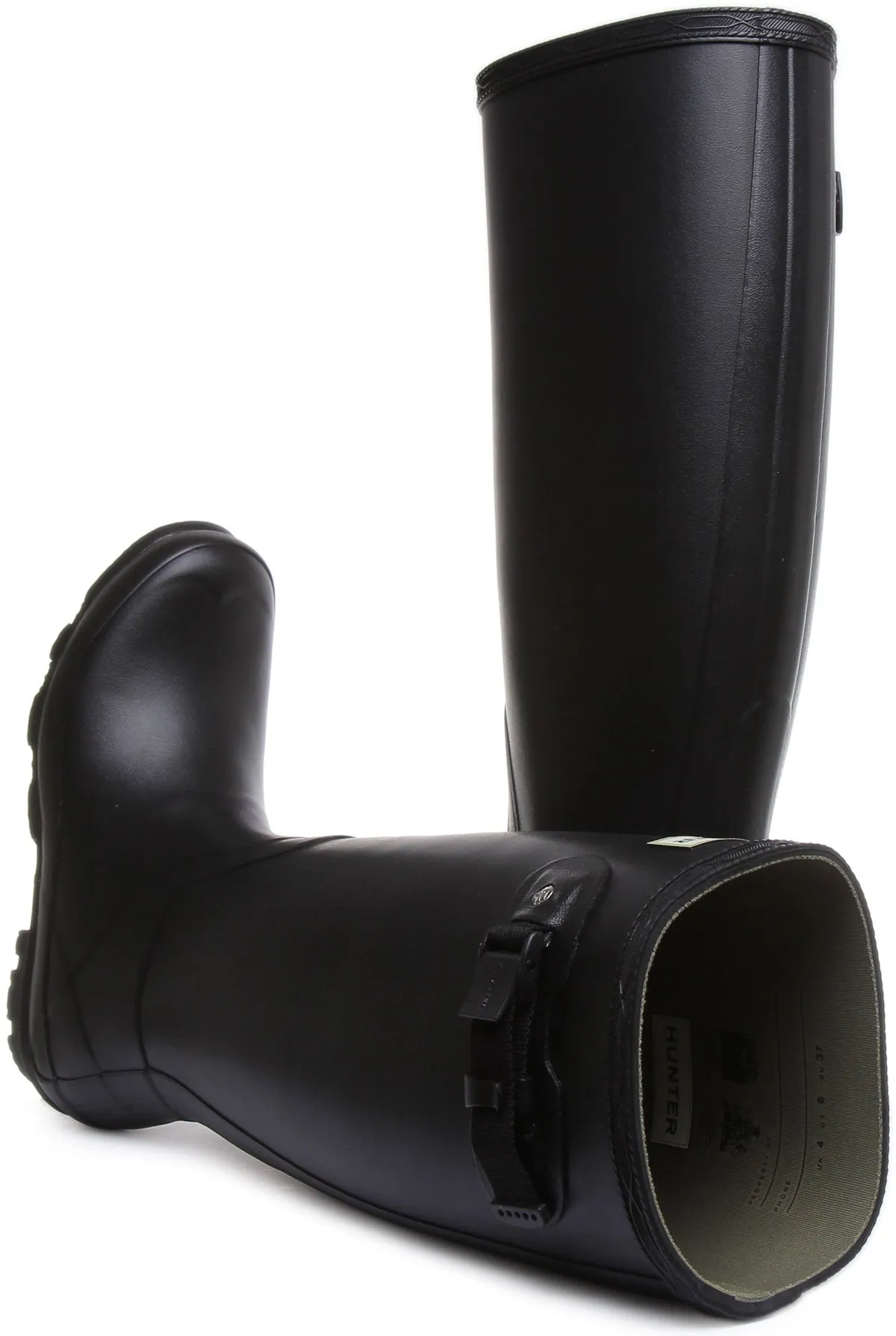 Hunter Norris Field Boot In Black For Women