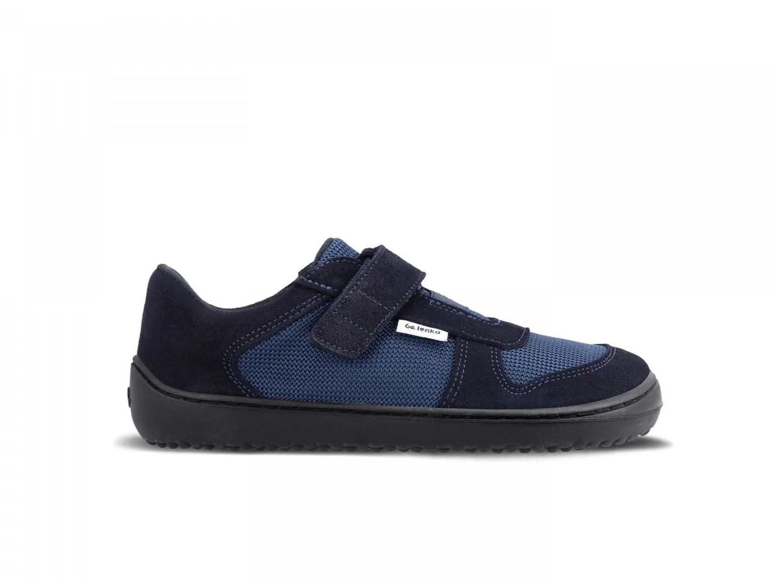 Kids barefoot sneakers Be Lenka Joy - Dark Blue & Black Clearance