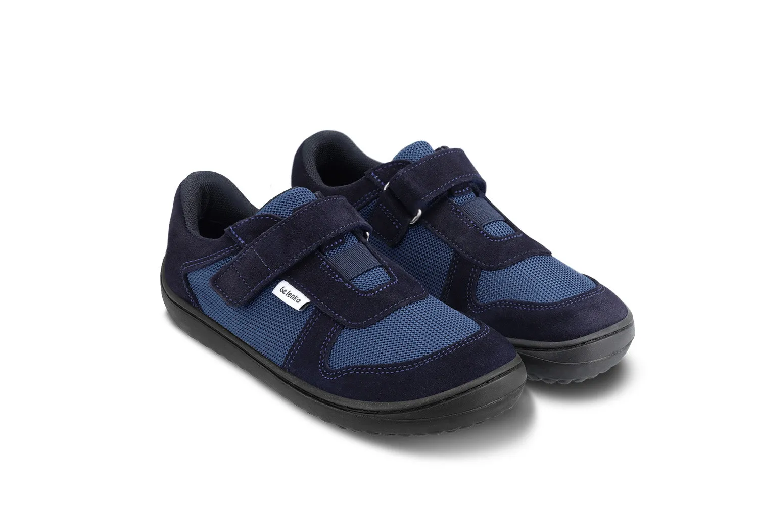 Kids barefoot sneakers Be Lenka Joy - Dark Blue & Black Clearance