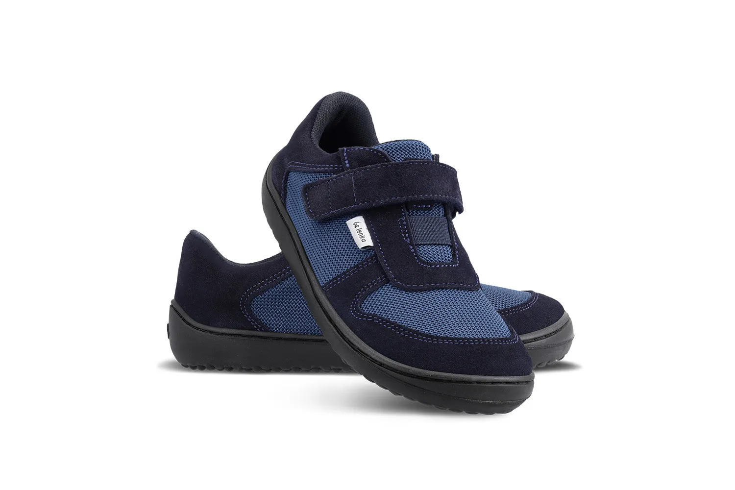 Kids barefoot sneakers Be Lenka Joy - Dark Blue & Black Clearance