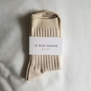 Le Bon Shoppe Her Socks Porcelain