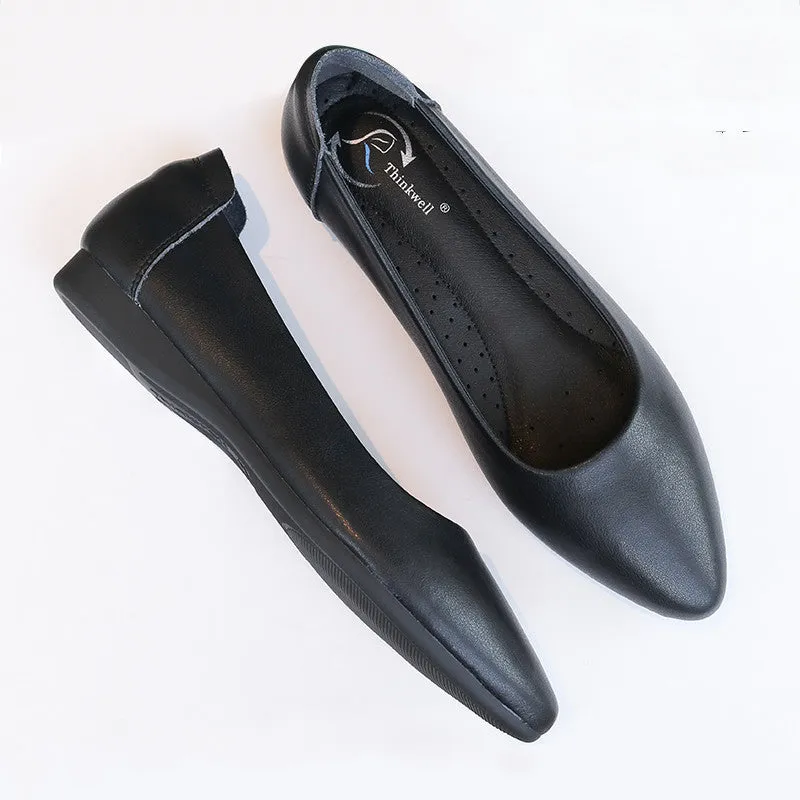 Leather Work black shoes