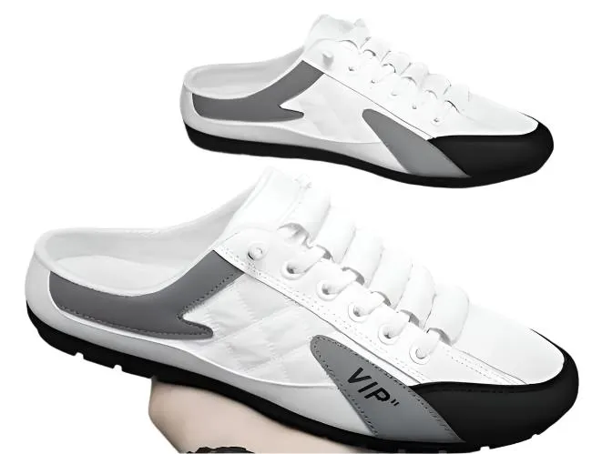 Men's White Half Casual Shoes