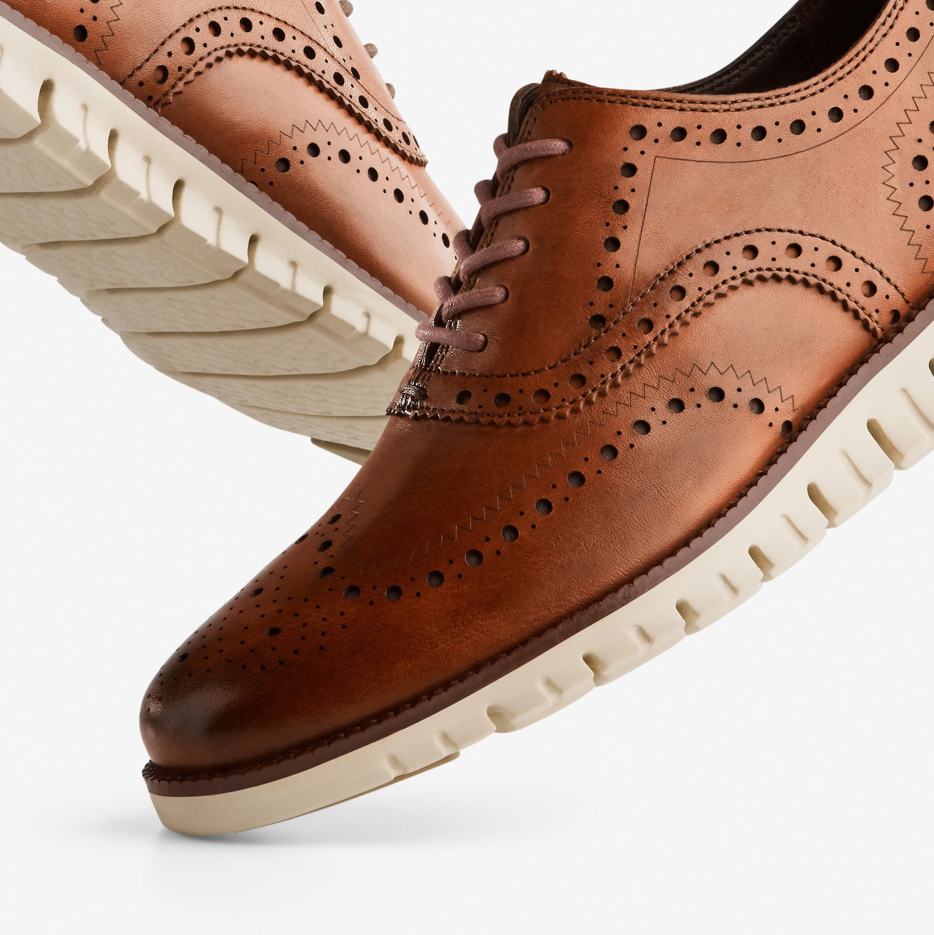 Men's ZERØGRAND Wingtip Oxfords