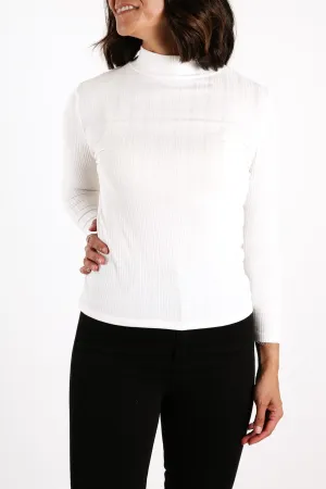 Micha Turtleneck White