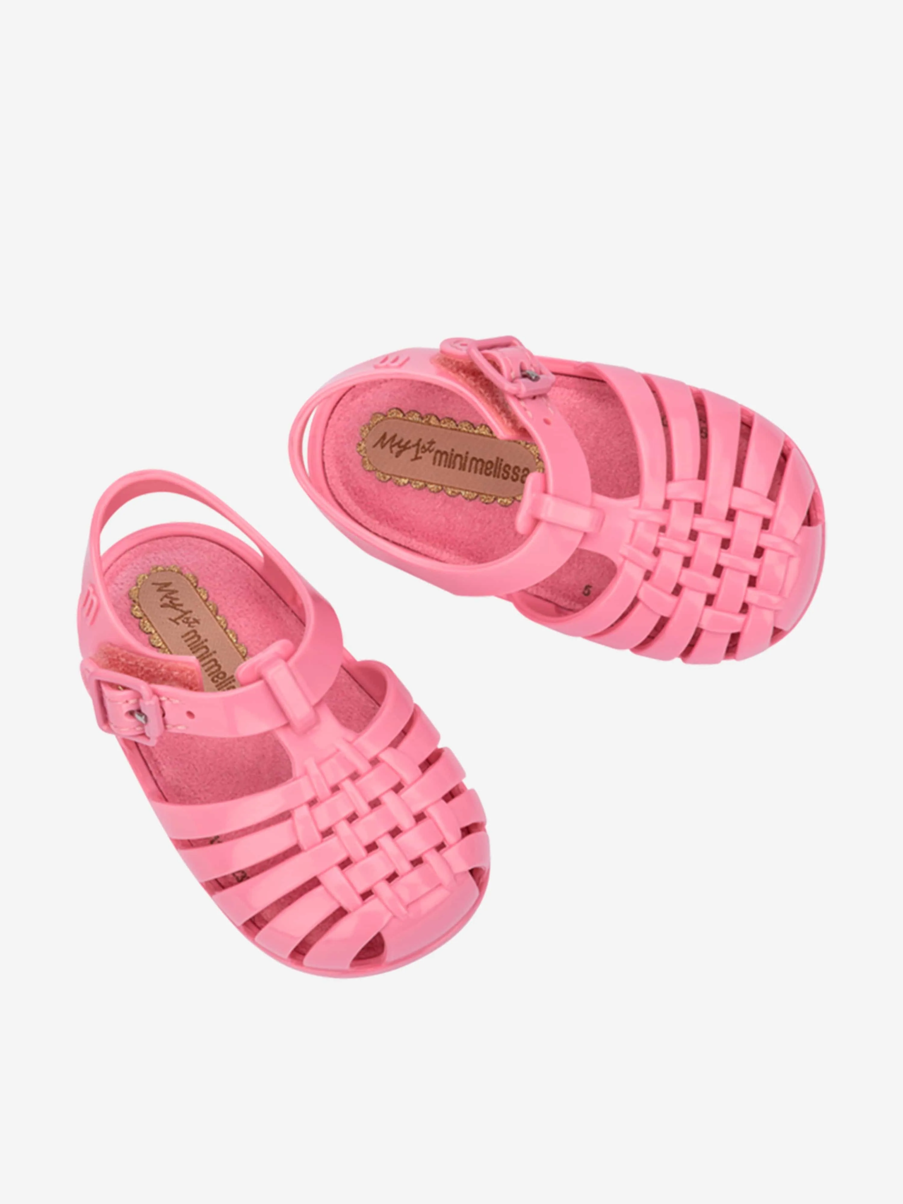 Mini Melissa Girls Possession Jelly Shoes in Pink