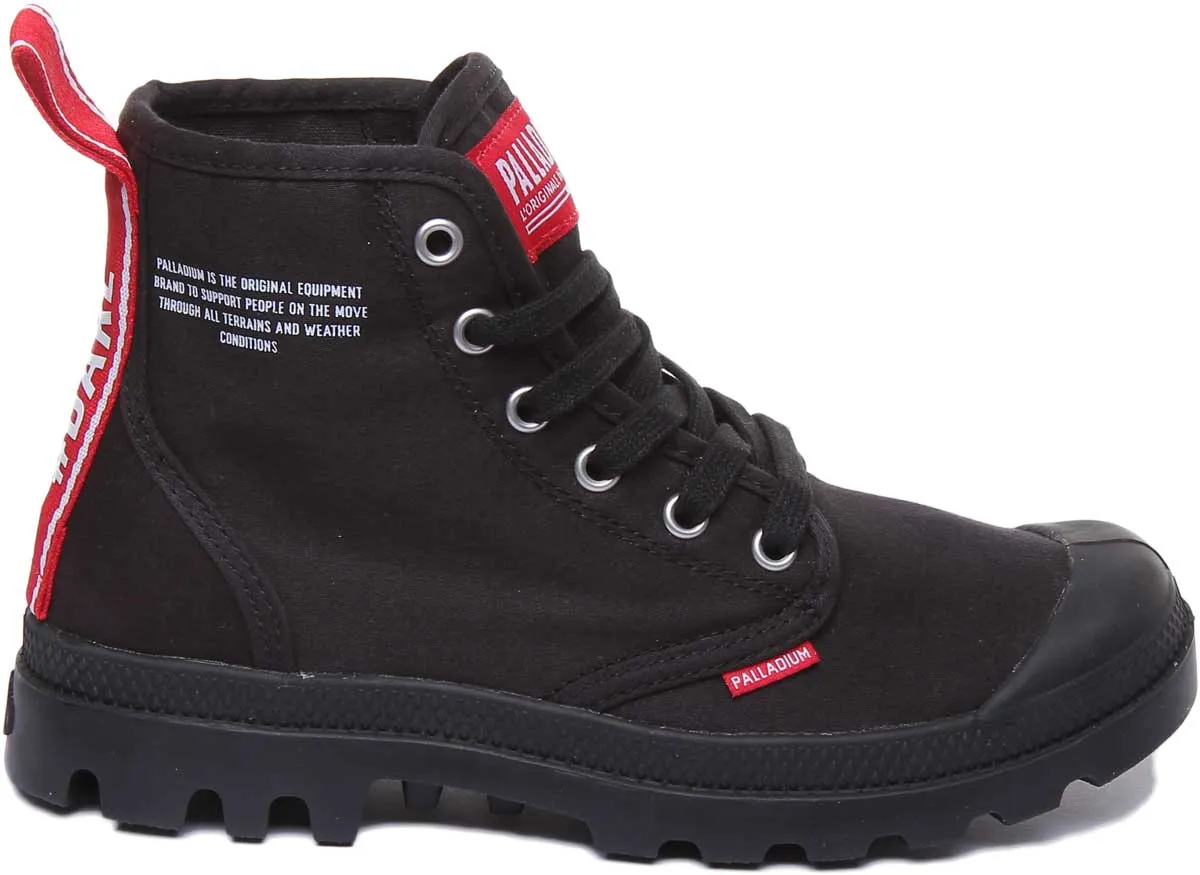 Palladium Pampa Hi Dare In Black