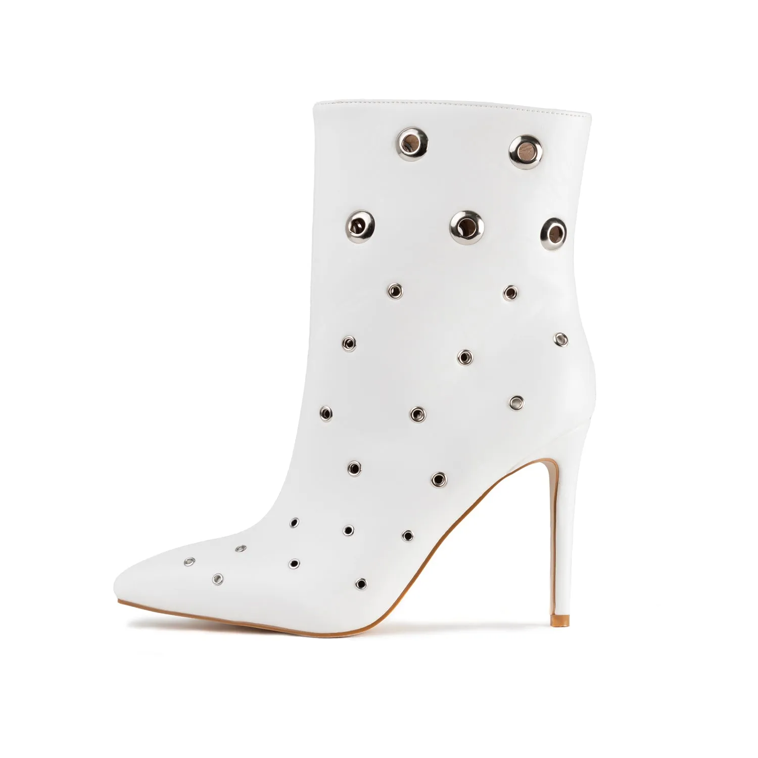 RAID Stormy Ankle Boots in White