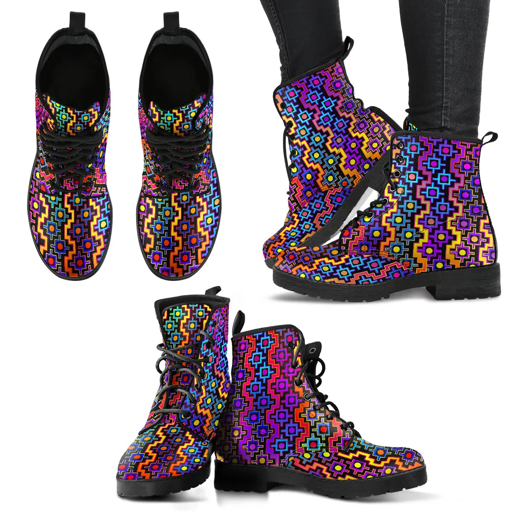 Rainbow Healing | Leather Boots | Hakan Hisim