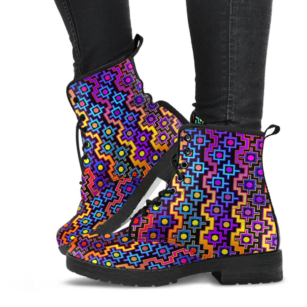 Rainbow Healing | Leather Boots | Hakan Hisim