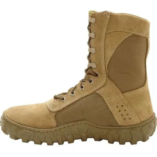 Rocky Men's 8" S2V Steel Toe Duty Work Boot - Olive Mojave