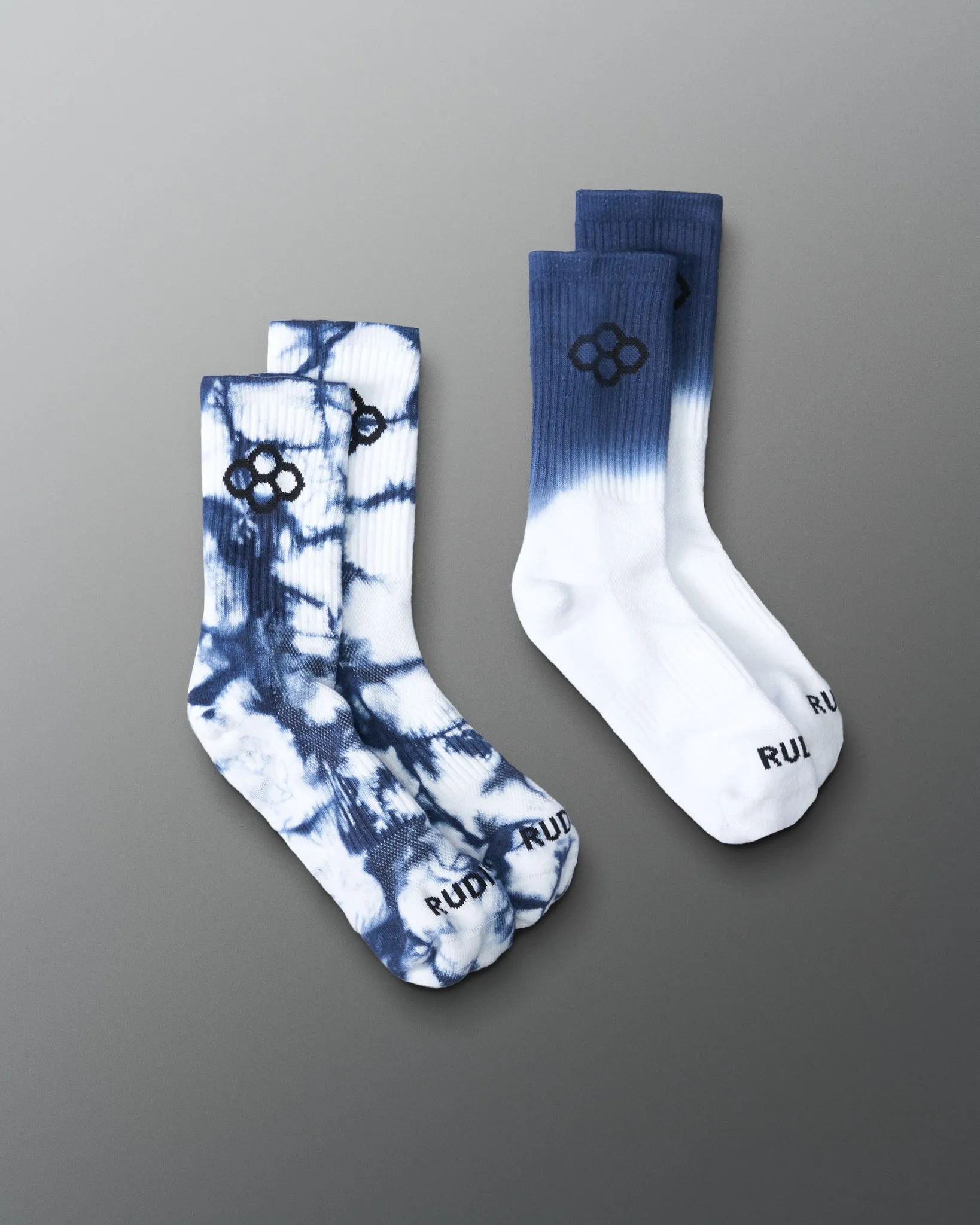 RUDIS Navy Tie Dye Essential Socks