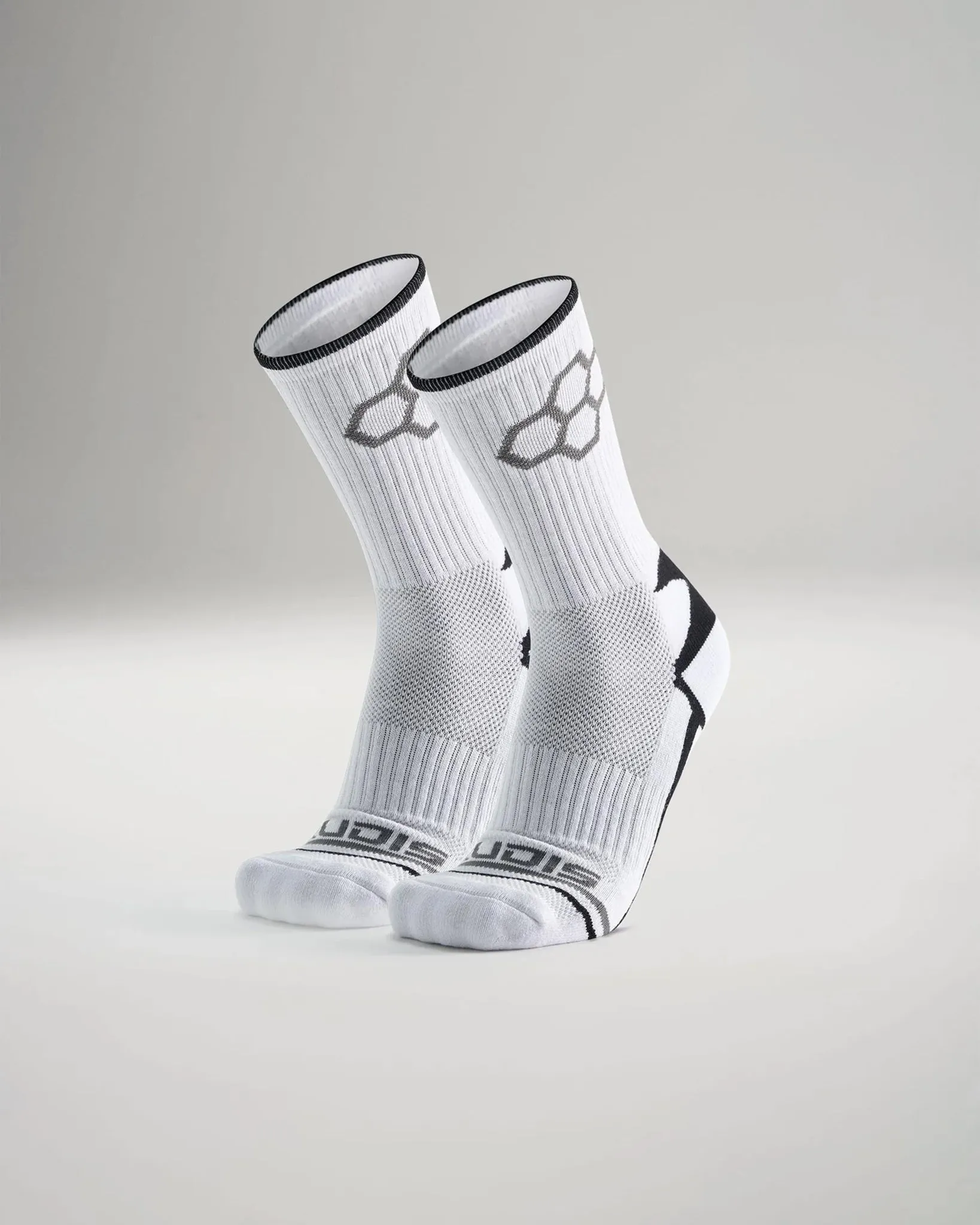 RUDIS White/White Knit Essential Socks (2 Pair)