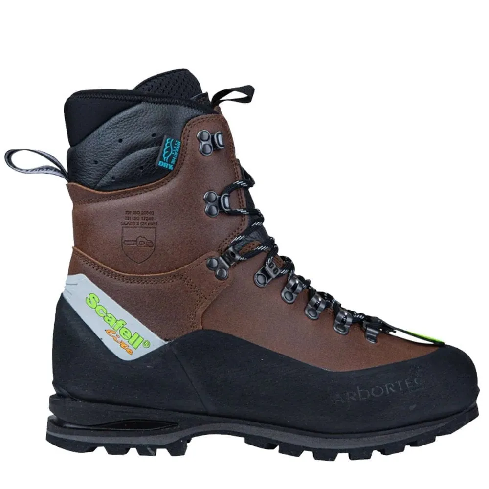 Scafell Lite Brown Class 2 Chainsaw Boots