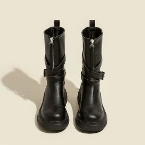 SIENNA BUCKLE BOOTS