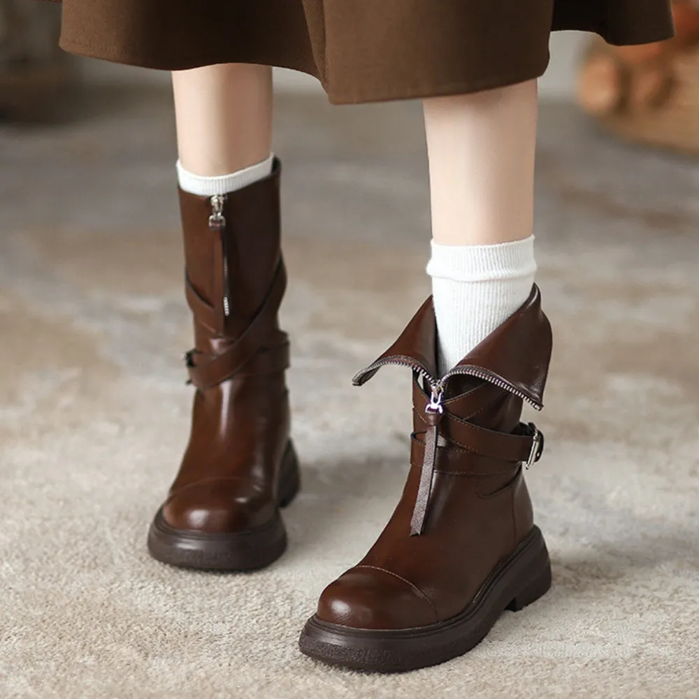 SIENNA BUCKLE BOOTS