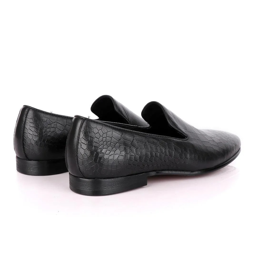 Terry Taylors Croc Skin Leather Formal Loafers.