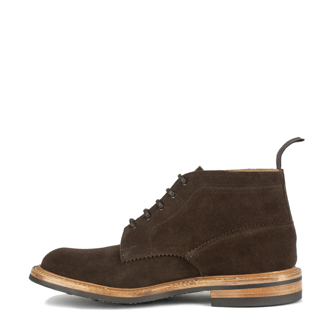 Trickers Evedon Chukka Boot Cafe Repello Suede