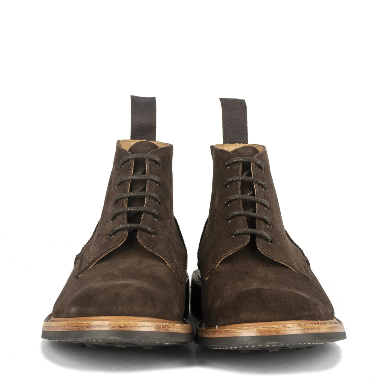 Trickers Evedon Chukka Boot Cafe Repello Suede