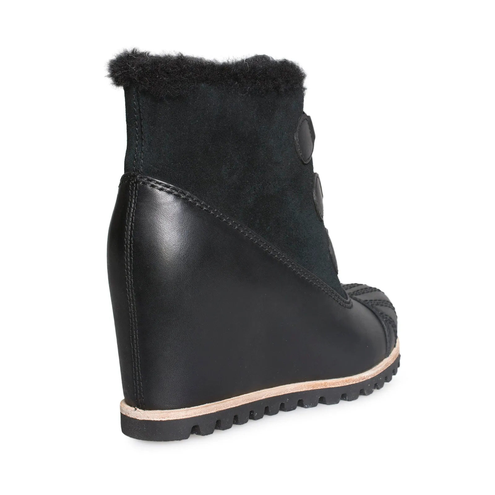 UGG Alasdair Black Boots - Women's