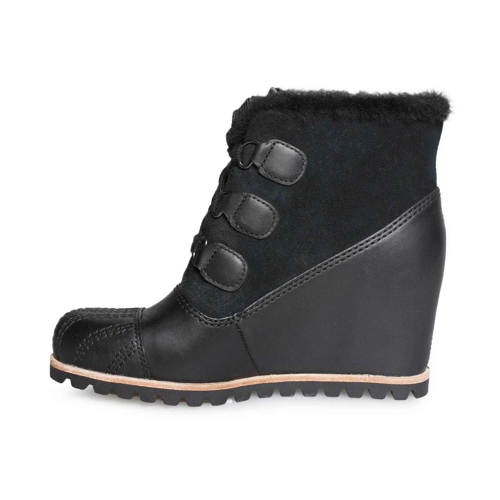 UGG Alasdair Black Boots - Women's