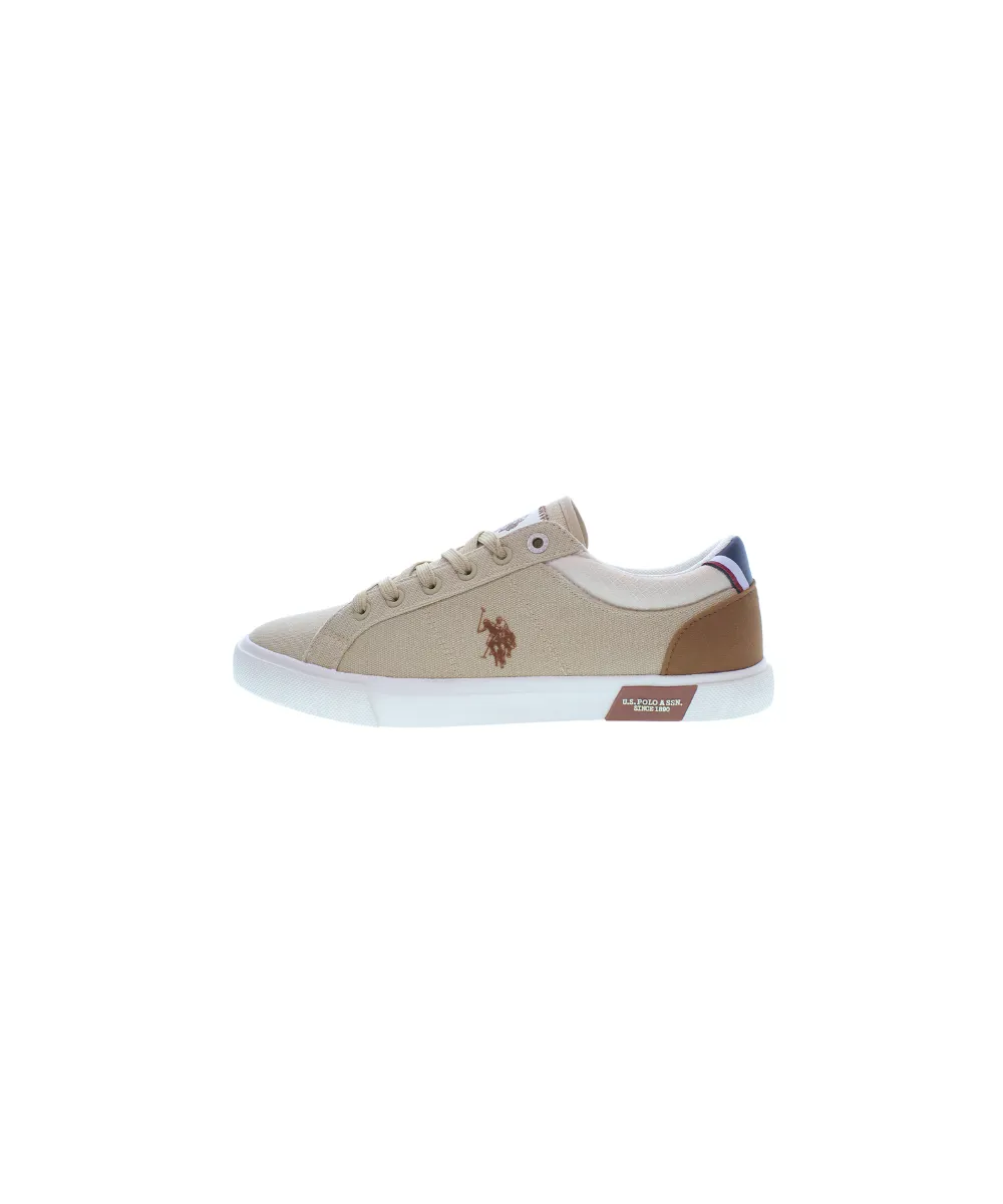 US POLO MENS CANVAS SHOE WITH CUPSOLE OUTSOLE